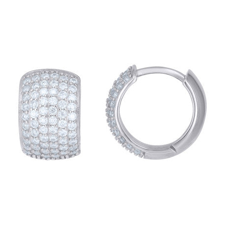 925 Sterling Silver Moissanite Earrings