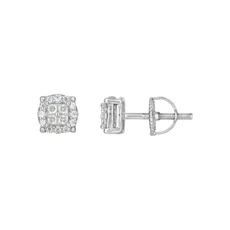 925 Sterling Silver Moissanite Earrings