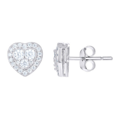 925 Sterling Silver Moissanite Earrings