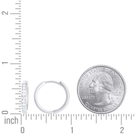 925 Sterling Silver Moissanite Earrings