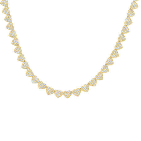 925 Sterling Silver Moissanite Necklace