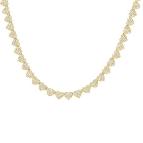 925 Sterling Silver Moissanite Necklace