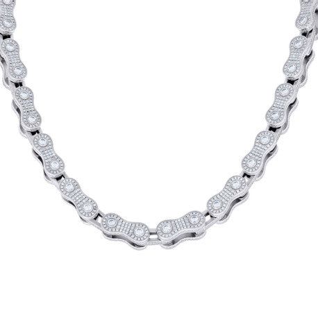 925 Sterling Silver Moissanite Necklace