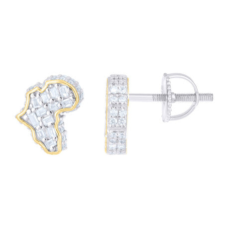 925 Sterling Silver Moissanite Earring