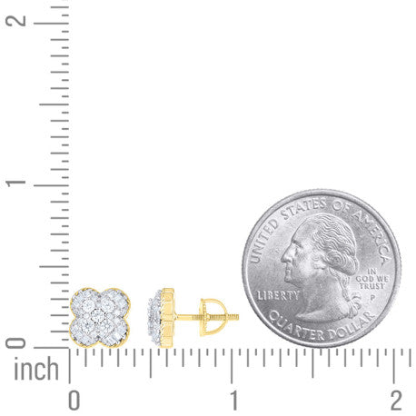 925 Sterling Silver Moissanite Earring