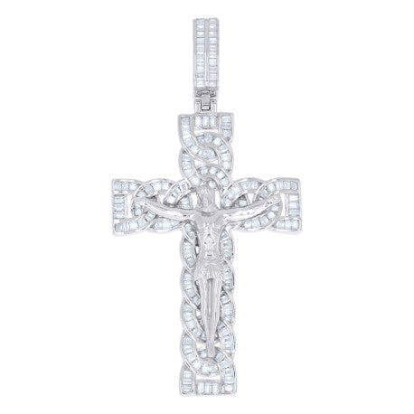 925 Sterling Silver Moissanite Pendant