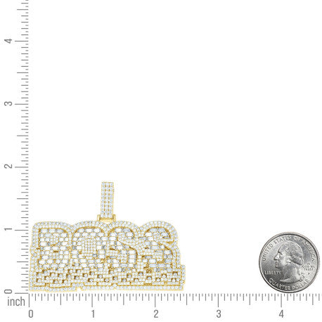 925 Sterling Silver Moissanite Pendant