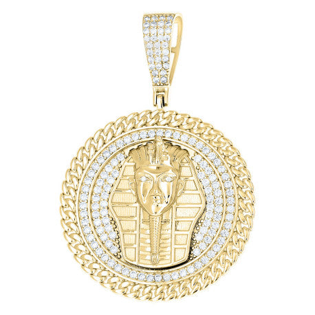 925 Sterling Silver Moissanite Pendant