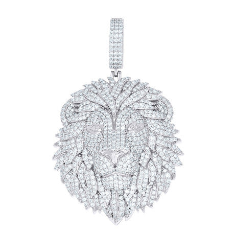 925 Sterling Silver Moissanite Pendant