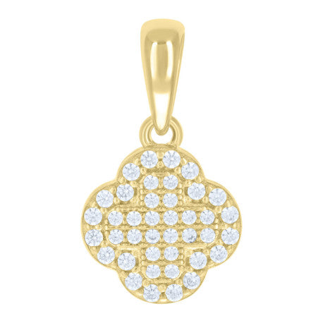 925 Sterling Silver Moissanite Pendant