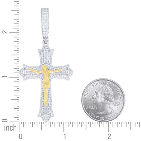 925 Sterling Silver Moissanite Pendant