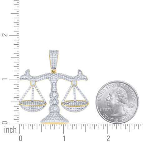 925 Sterling Silver Moissanite Pendant