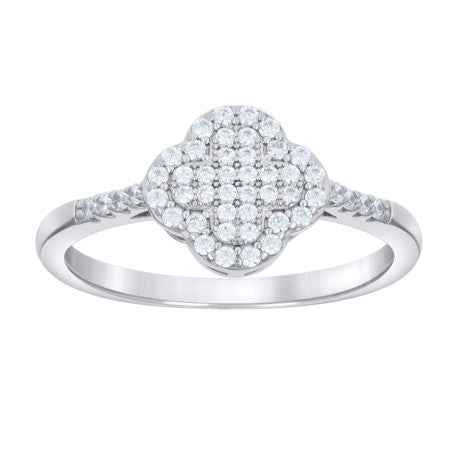 925 Sterling Silver Moissanite Ring S5-S10
