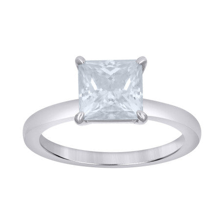 925 Sterling Silver Moissanite Ring S5-S9