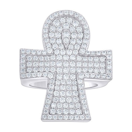 925 Sterling Silver Moissanite Ring S9-S11