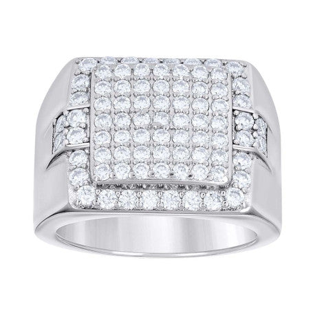 925 Sterling Silver Moissanite Ring S9-S11