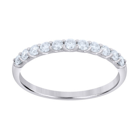 925 Sterling Silver Moissanite Ring