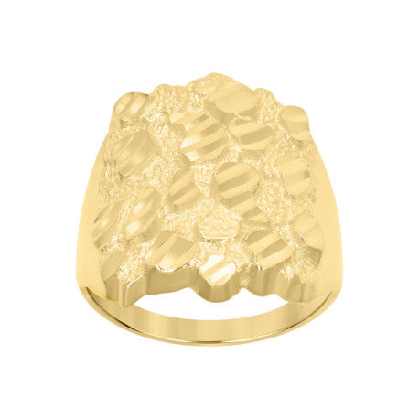 925 Sterling Silver Nugget Ring S9-S12