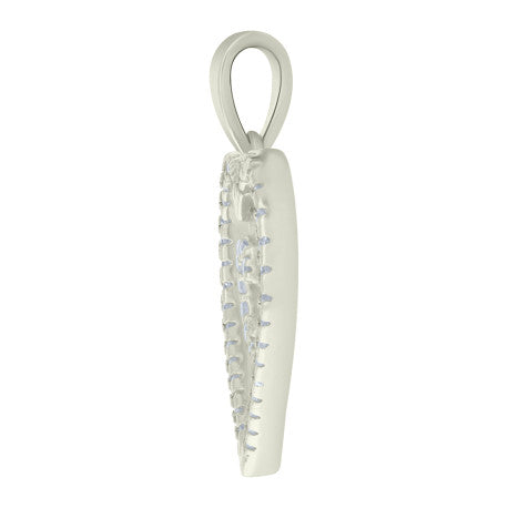 925 Sterling Silver Pendant "C"