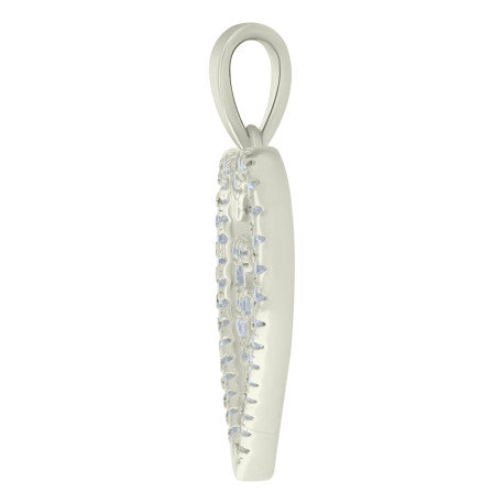 925 Sterling Silver Pendant "E"