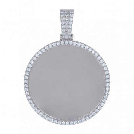 925 Sterling Silver Pendant Frame