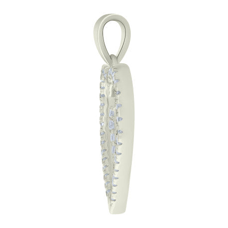 925 Sterling Silver Pendant "I"