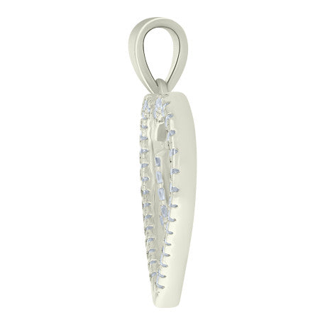 925 Sterling Silver Pendant "J"