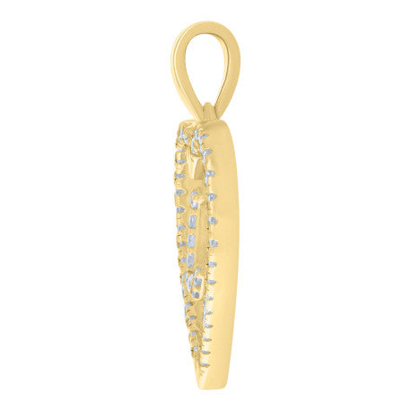 925 Sterling Silver Pendant "L"