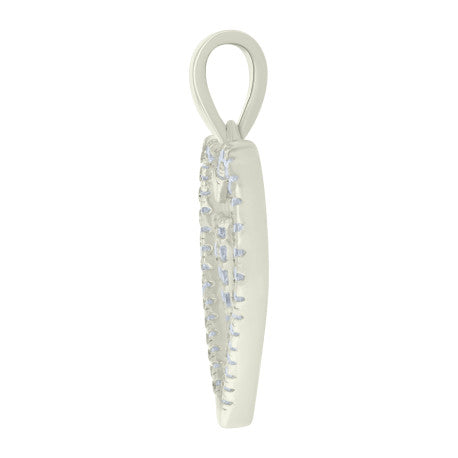 925 Sterling Silver Pendant "M"