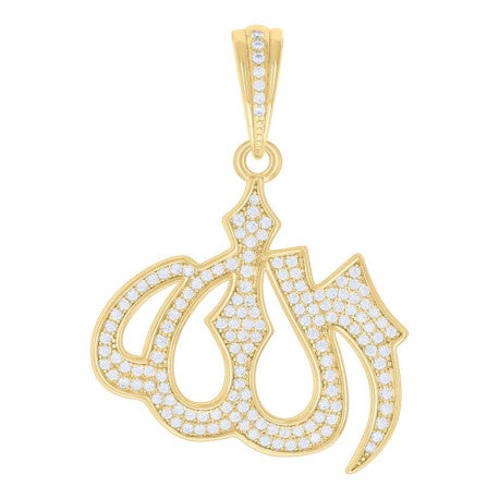 925 Sterling Silver Pendant Moissanite 0.82 Ctw