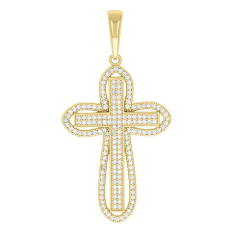 925 Sterling Silver Pendant Moissanite 1.09 Ctw