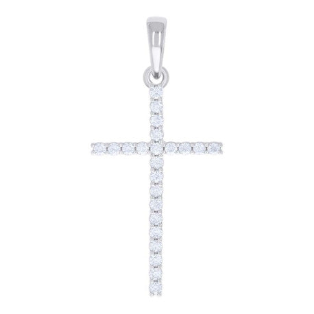 925 Sterling Silver 0.72Ctw Moissanite Pendant