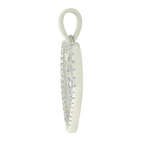 925 Sterling Silver Pendant "R"