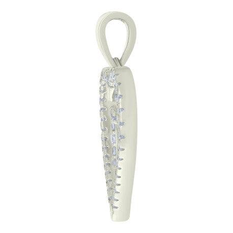 925 Sterling Silver Pendant "T"