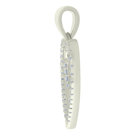 925 Sterling Silver Pendant "U"