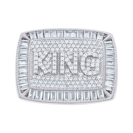 925 Sterling Silver R:0.79Ctw,B:2.15Ctw Moissanite