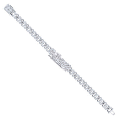 925 Sterling Silver R:5.11Ctw, B:0.43Ctw Moissanit