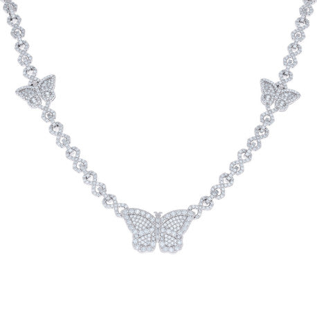 925 Sterling Silver R:7.95Ctw, B:2.59Ctw Moissanit