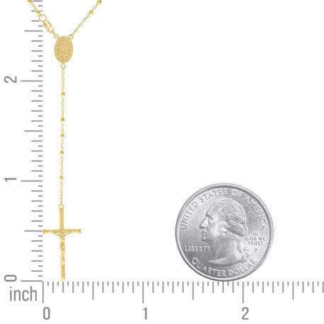 925 Sterling Silver Rosary 3mm