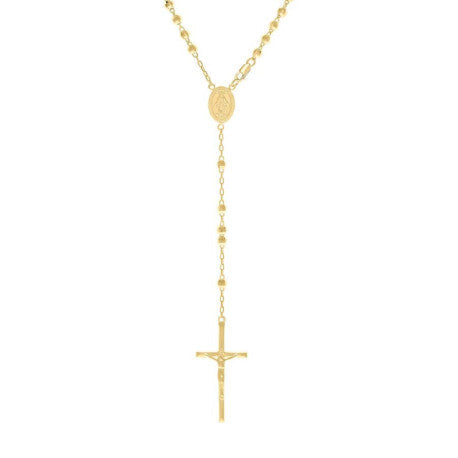 925 Sterling Silver Rosary 4mm