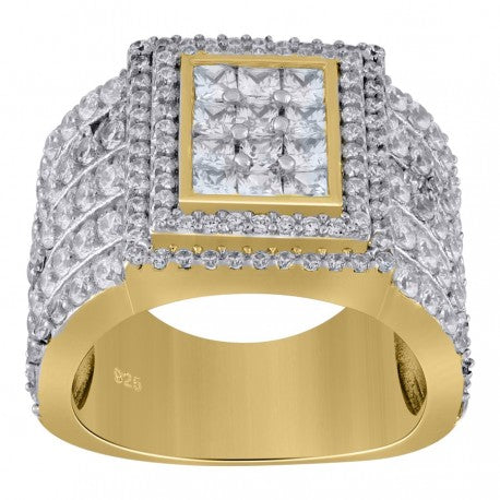 925 Sterling Silvr CZ Ring S7-S12