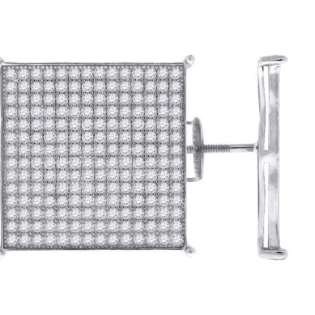 925 White-Cz Earrings