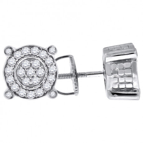 925 White-Cz Earrings