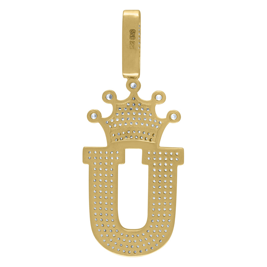 925-Silver Pendant "U" Initial
