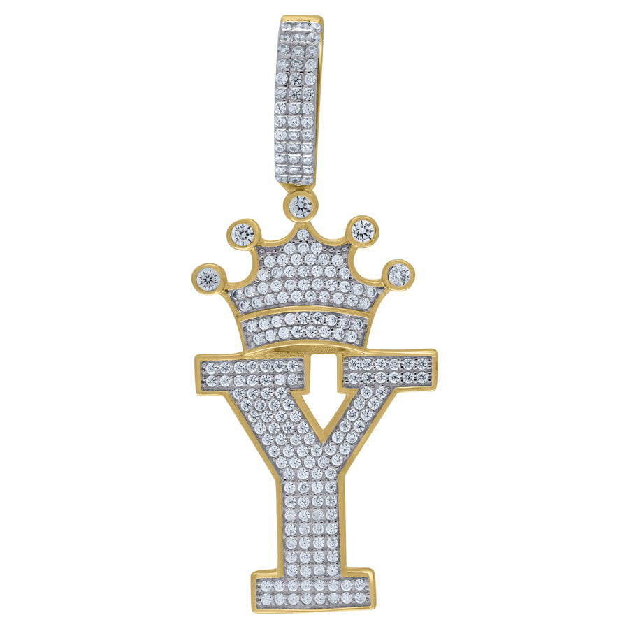 925-Silver Pendant "Y" Initial