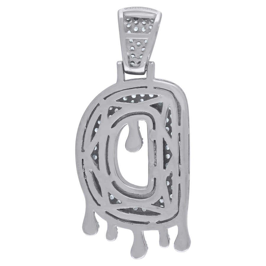 925-Silver Pendant "D" Initial