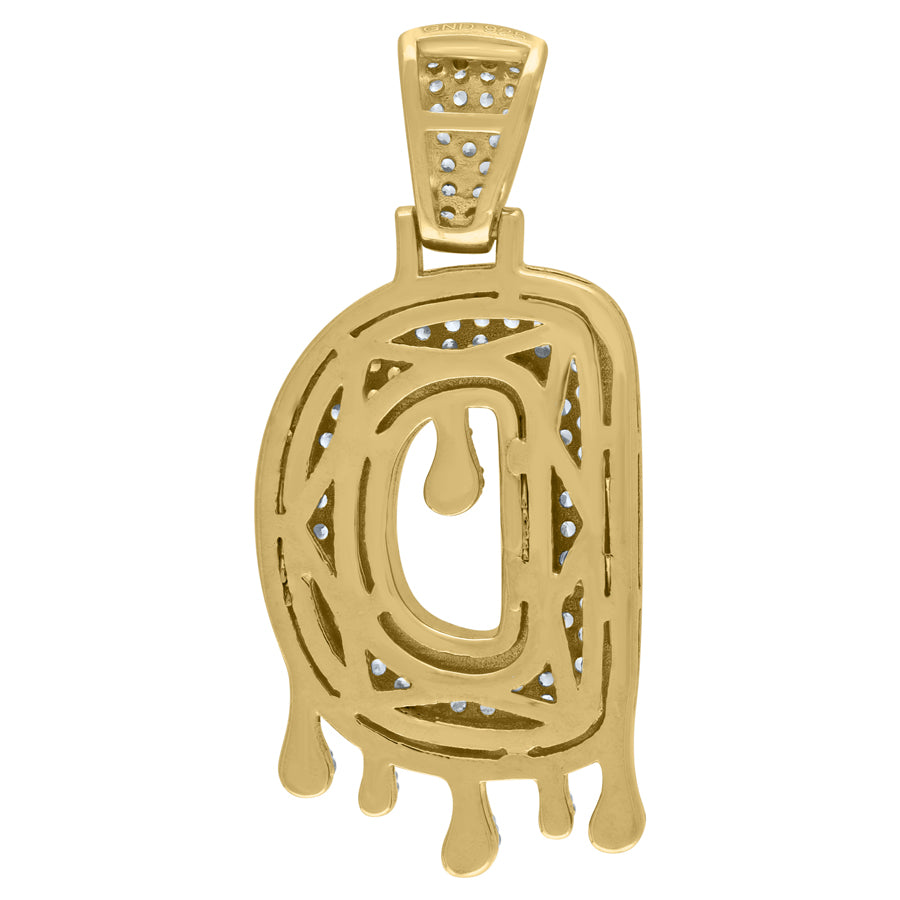 925-Silver Pendant "D" Initial