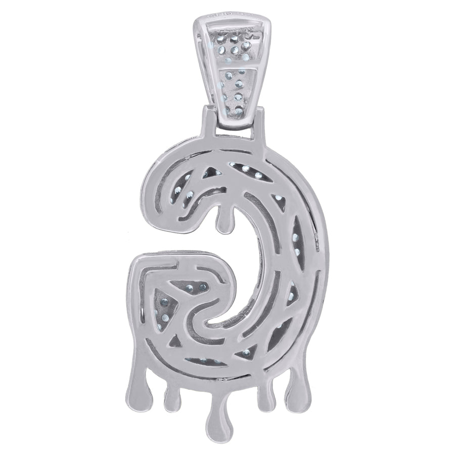 925-Silver Pendant "G" Initial