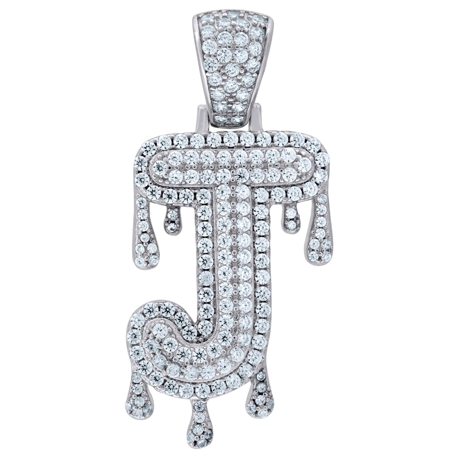 925-Silver Pendant "J" Initial