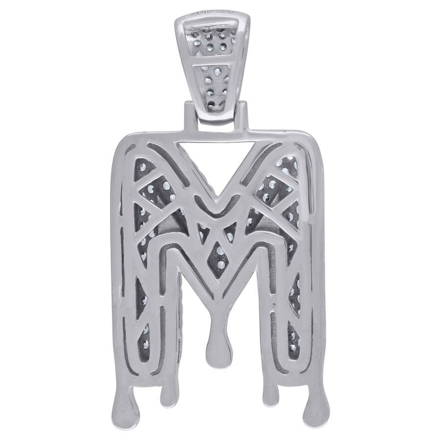 925-Silver Pendant "M" Initial